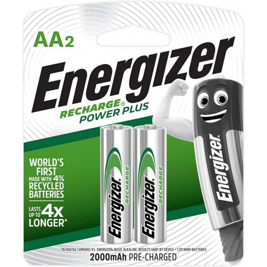 PILHA RECARREGAVEL AA  1500 ENERGIZER C/2