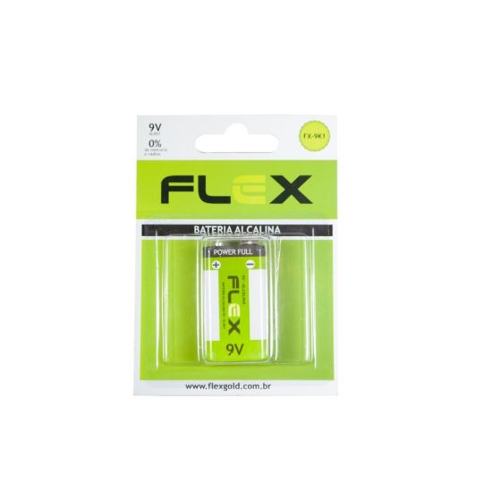 BATERIA 9V ALCALINA FLEX