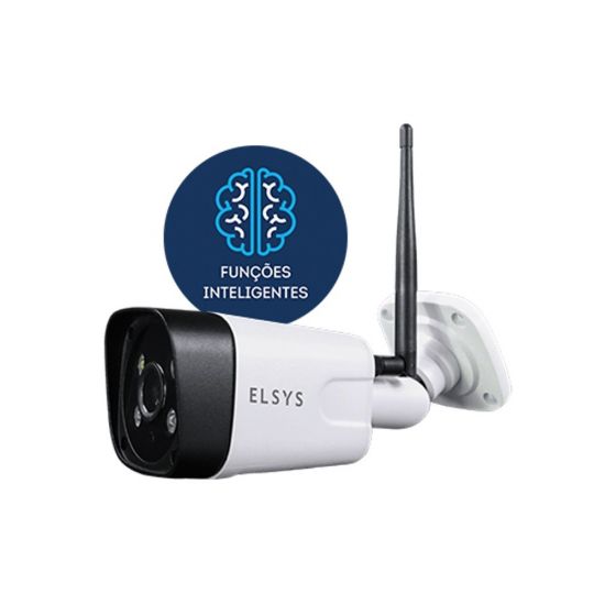 CAMERA WIFI EXTERNA FIXA 1080P C/IR ESC-WB3F ELSYS