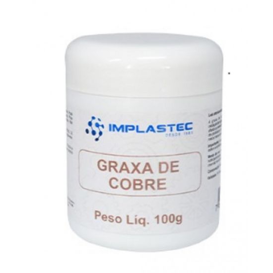 GRAXA DE COBRE (ANTI SEIZE) 100G IMPLASTEC