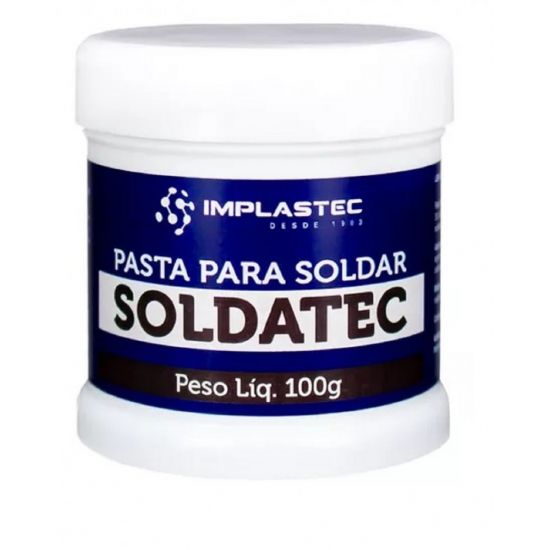 PASTA DE SOLDA SOLDATEC 100GR IMPLASTEC