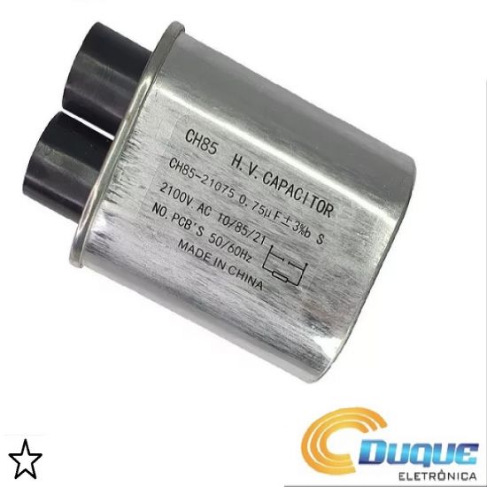 CAPACITOR MICROONDAS 0,75uF x  2000V TERM ESTREITO