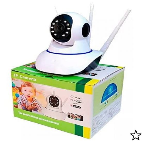 CAMERA WIFI INTERNA 360 1080P C/IR 6310 IMPORTADA BABA ELETRONICA