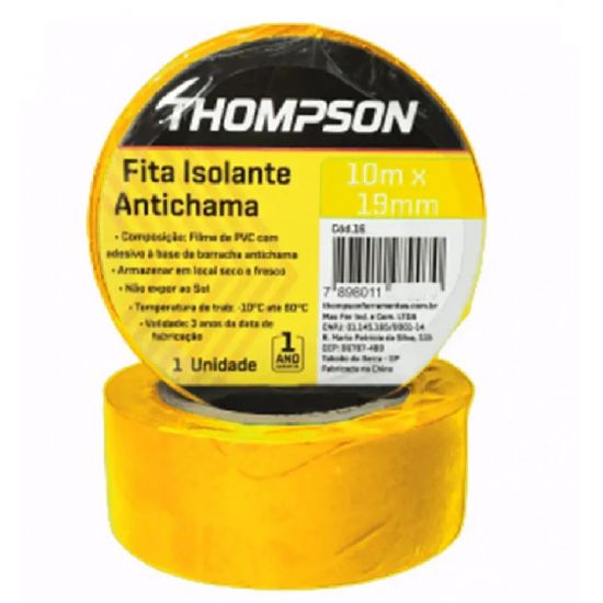 FITA ISOLANTE ANTICHAMA THOMPSON AM 10 MTS