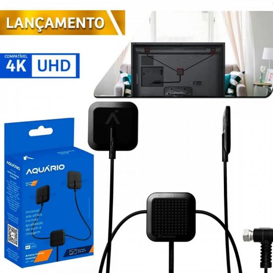 ANTENA INTERNA DTV-300 INVISIVEL