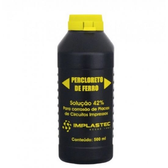 PERCLORETO FERRO 500ML SOLUCAO 42% IMPLASTEC