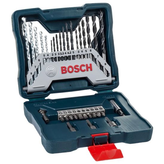 KIT JOGO DE BROCAS E BITS BOSCH 33 PEÇAS  X33