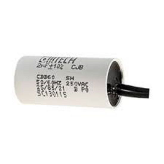 CAPACITOR MOTOR    12uF X 250V 2 FIOS