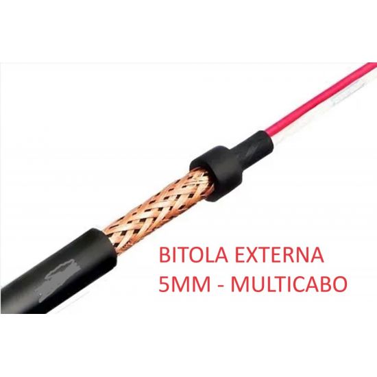 FIO MICROFONE 2X0.32MM MULTICABO BITOLA EXTERNA 5MM