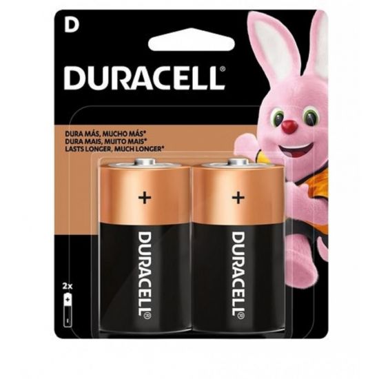 PILHA ALCALINA GRANDE TIPO "D"  DURACELL