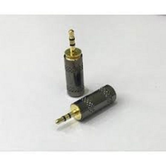 PLUG P1 STEREO METAL PROFISSIONAL DOURADO