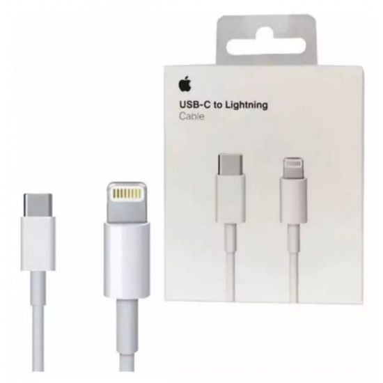 CABO TIPO C IPHONE 1M GENERICO CABO USB PARA LIGHTNING APPLE 1 METRO CABO TYPE C X IPHONE