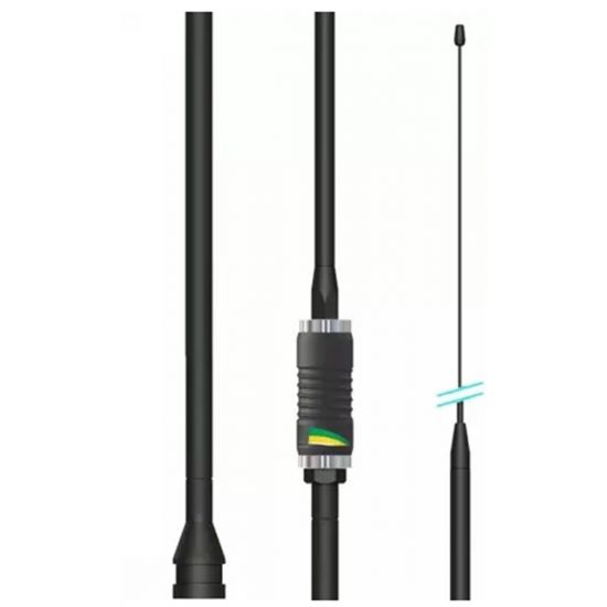 ANTENA PX BOBINA CENTRO MINI CANARINHO PRETA