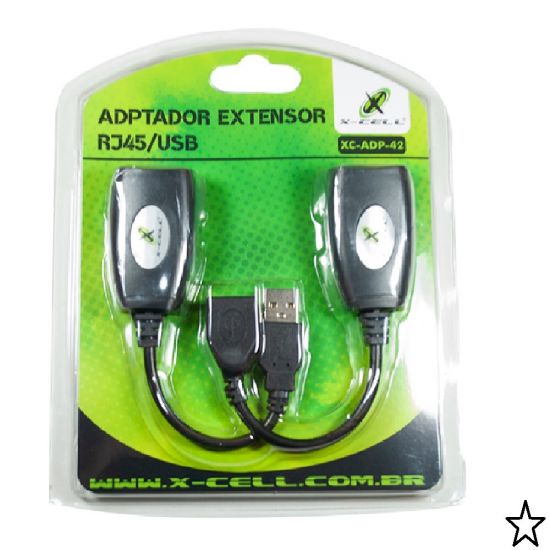 EXTENSOR USB VIA RJ45 ATE 45 METROS XC-ADP-42 FLEX