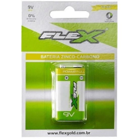 BATERIA 9V COMUM BLISTER FLEX