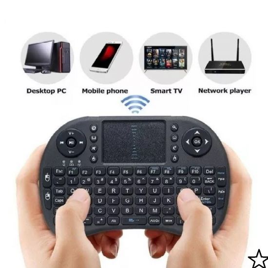 TECLADO MINI KEYBOARD WIRELESS TV BOX