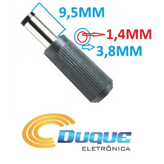 PLUG P4 1,4X3,8X9,5MM