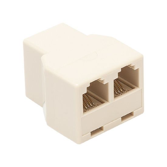 ADAPTADOR MODULAR RJ11 TRIPLEX